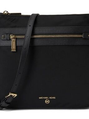 Michael Kors Jet Set Large Nylon Gabardine Messenger Bag